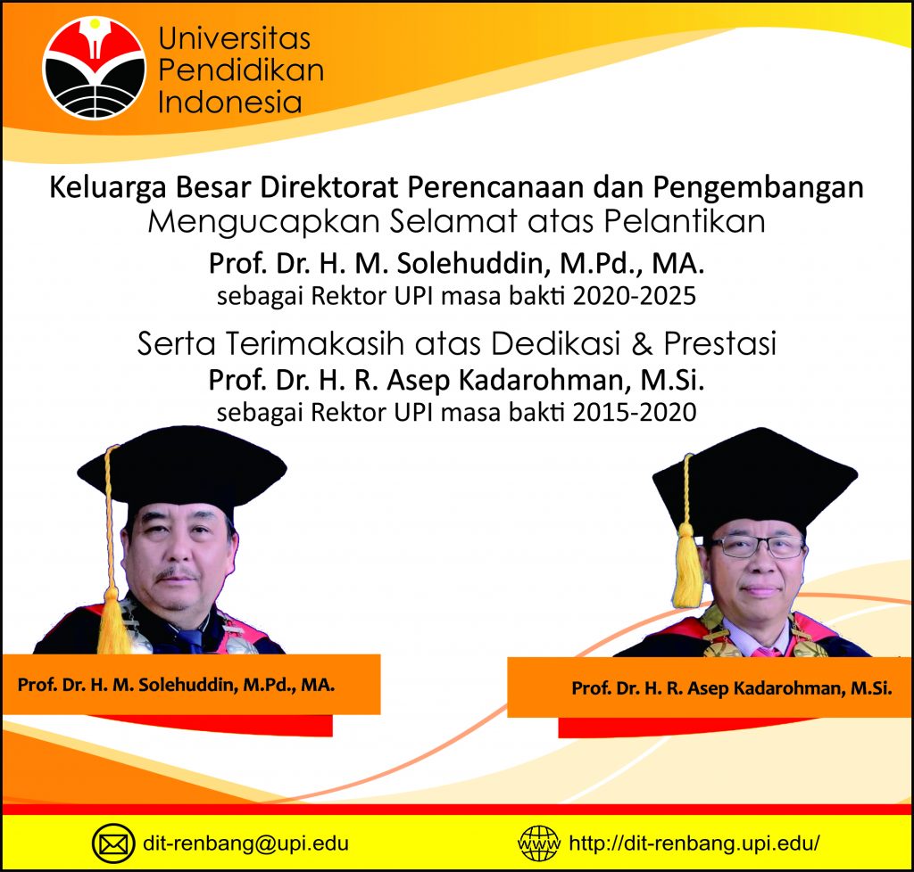 Selamat atas Pelantikan Serta Terimakasih atas Dedikasi dan Prestasi