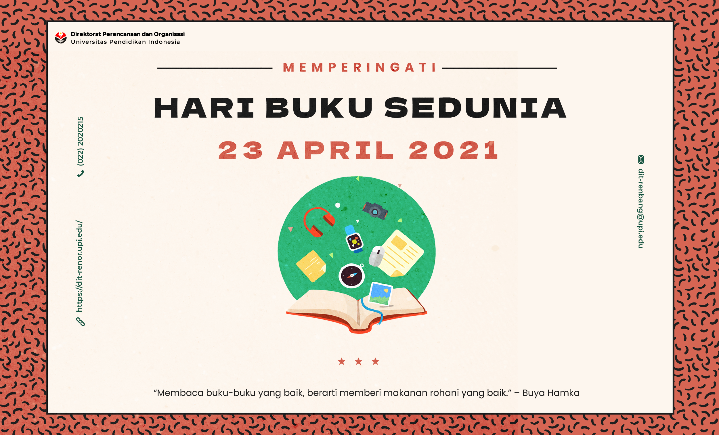 You are currently viewing Hari Buku Sedunia 23 April 2021