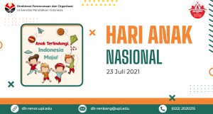 Read more about the article Hari Anak Nasional 23 Juli 2021