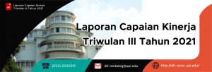 Read more about the article Laporan Capaian Kinerja Triwulan III Tahun 2021