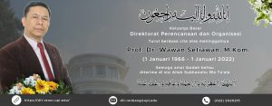 Read more about the article Keluarga Besar Direktorat Perencanaan dan Organisasi UPI Turut Berduka Cita atas Meninggalnya Prof. Dr. Wawan Setiawan, M.Kom.