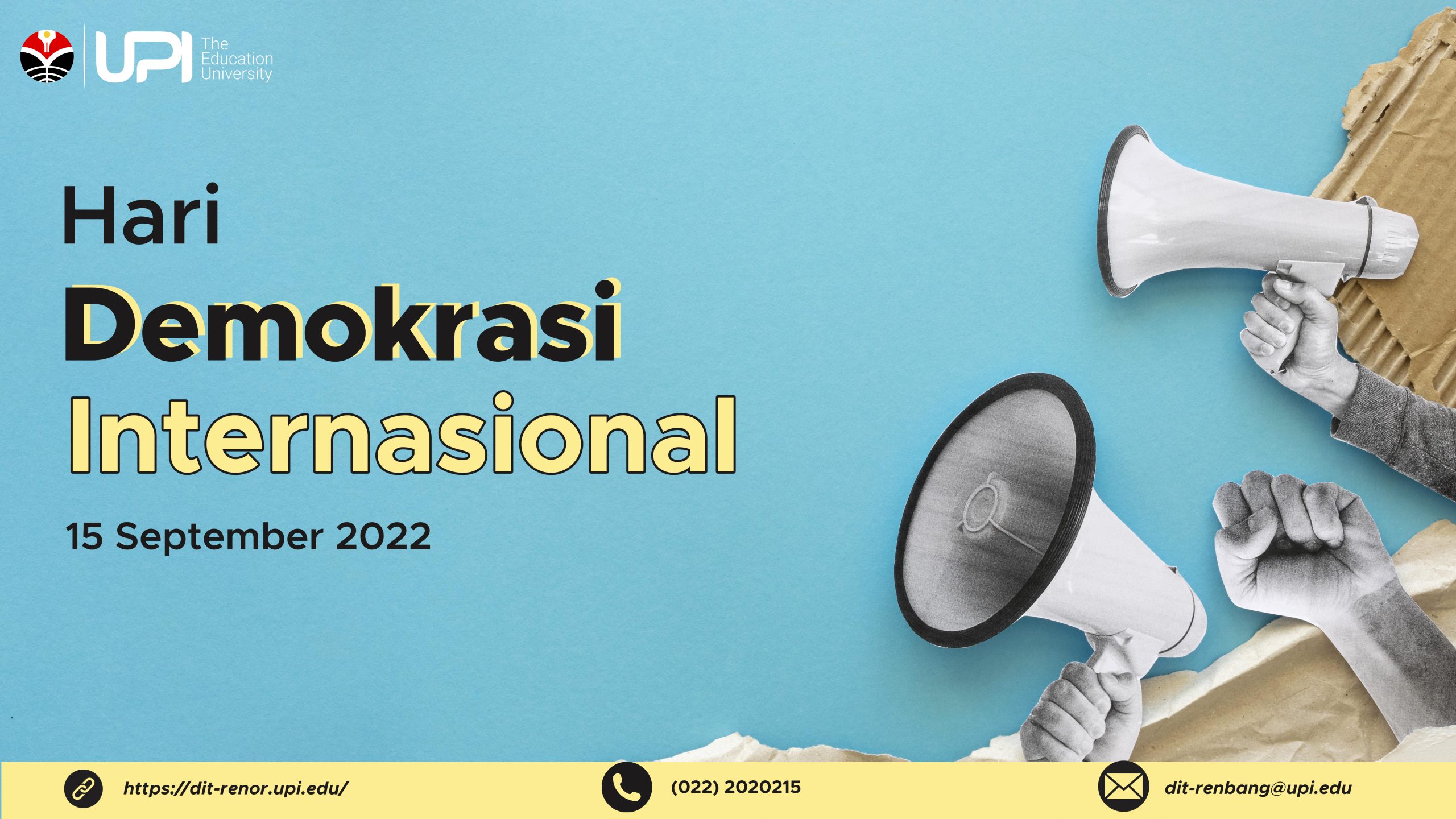 Read more about the article Hari Demokrasi Internasional 2022